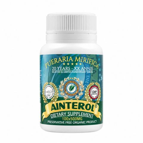 AINTEROL® PUERARIA MIRIFICA 20 YEARS - XX ANNIS (500MG)